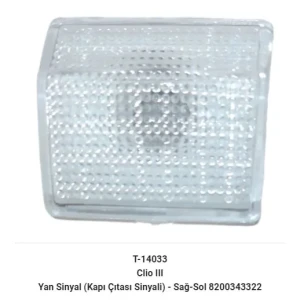 YAN SİNYAL RENAULT CLİO III SAĞ SOL KAPI ÇITASI SİNYALİ