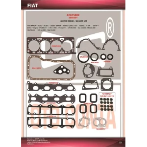 MOTOR TAKIM CONTA FULL KEÇELI MAREA 1.6
