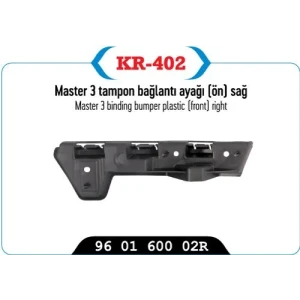 TAMPON BAGLANTI BRAKETI ÖN SAĞ MASTER III