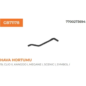 HAVA HORTUMU MEGANE 1.6 8V