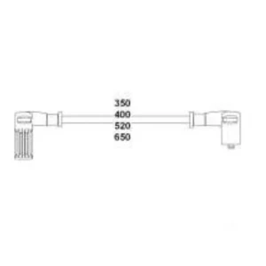 BUJİ KABLO TAKIMI TEMPRA MPI 1.6I-1.6 Ie 8V-PUNTO 1.4 SPARK PLUS