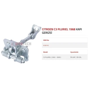 KAPI GERGİSİ C3 PLURIEL ÖN 2002-2009