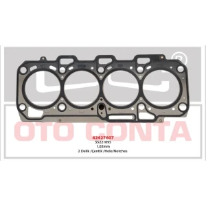 SİLİNDİR KAPAK CONTASI DOBLO III JTD LINEA 1.6 16V 2 ÇENTIK