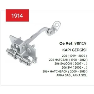 KAPI GERGISI 206 ARKA 9181 C9