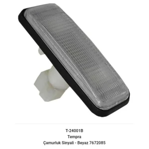 TEMPRA ÇAMURLUK SİNYALİ BEYAZ
