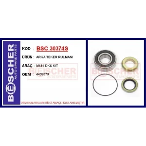 ARKA TEKER RULMANI M131 DKS KIT