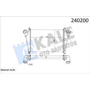 TURBO RADYATÖRÜ ISUZU KAMYON (7,5T)