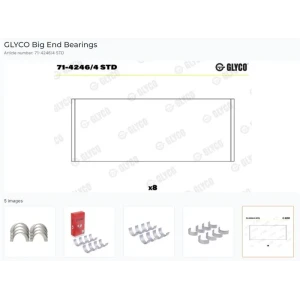 KOL YATAK STD P301-C ELYSEE-P206-P307-P308-P206-P308-P3008-P508-PARTNER II-BERLINGO II-C4-C5 II-C3-DS3-DS4-DS5 DV61.6HDI 16V / DV6DTED / DV6C FOCUS-C MAX-B-MAX-COURIER-FIESTA 1.5TDCI/1.6TDCI 71-4246/4 STD