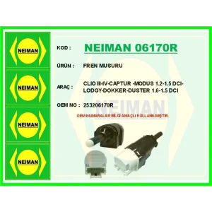 FREN MUSURU CLIO III-IV-CAPTUR -MODUS 1.2-1.5 DCI-LODGY-DOKKER-DUSTER 1.6-1.5 DCI