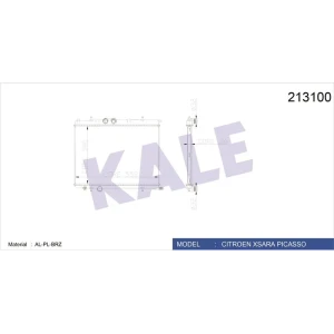 SU RADYATÖRÜ 1 SIRA XSARA PICASSO 1.8İ 16V 2.0 16V 2.0 HDI 02 + MT