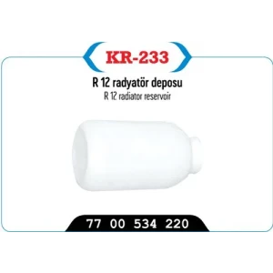 RADYATÖR EK SU DEPOSU RADYATÖR EK DEPO PLASTIK R12 GENLEŞME KAVANOZU R12