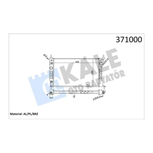 SU RADYATÖRÜ ASTRA F AT 590×358X32