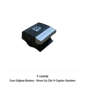 CAM DÜĞME BUTONU KROM UÇ CLİO V CAPTUR SANDERO
