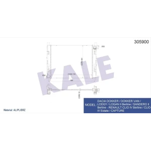 RADYATÖR 12 MM CLIO IV 214107326R