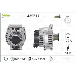 ALTERNATÖR MINI COOPER CITROEN C3/C4/C5