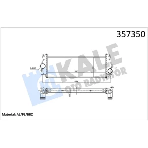 TURBO RADYATÖRÜ LAND ROVER DEFENDER 2.2/2.4/2.5TD4 07<16