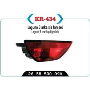 SİS FARI ARKA SOL MEGANE 3 III