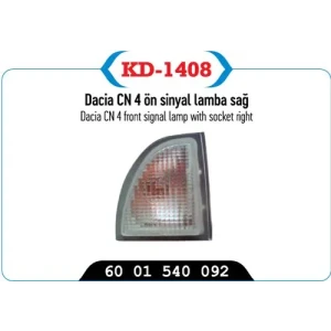 SINYAL LAMBASI SAĞ DUYLU CN4 YENI DACIA