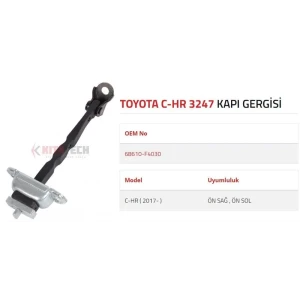 KAPI GERGİSİ C-HR ÖN 2017-