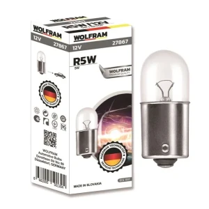 AMPUL 12V R5W 67 AMPUL 5 BA15s GARANTİSİ YOKTUR
