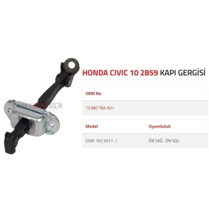 KAPI GERGİSİ CIVIC 10 ÖN 2017 -