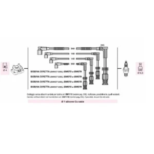 BUJI KABLOSU ALFA 145 146 155 166 1.4İE 1.6İE 1. (AAR726)