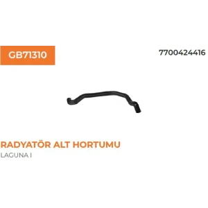 RADYATÖR ALT HORTUMU RENAULT LAGUNA I 2,0 16V 7700