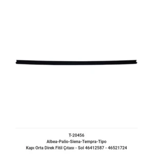 ORTA DİREK KAPI FİTİL ÇITASI SOL ALBEA TEMPRA TİPO