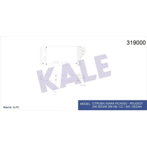 KALORİFER RADYATÖR PETEGI 206-XSARA