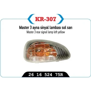 DIKIZ AYNA SINYALI SOL SARI MASTER III MOVANO 10>