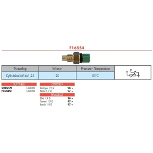 HARARET MÜSÜRÜ 206 PARTNER 1.9D - GARANTİSİ YOKTUR