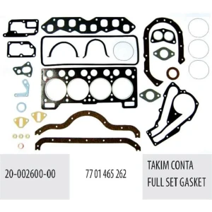 MOTOR TAKIM CONTA KEÇESİZ RENAULT R9-R11 1.4 L R9 (1981-1989) R11 (1983-1989) R19 (1998 -) R21 (1989-1997) EXPRESS (1986 -) C1J-C2J (1397 cc) 4 CYL.