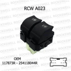 CAM AÇMA KAPAMA ANAHTARI SOL ÇIFTLI CLIO IV SYMBOL CAPTUR DUSTER SANDERO MERCEDES CITAN