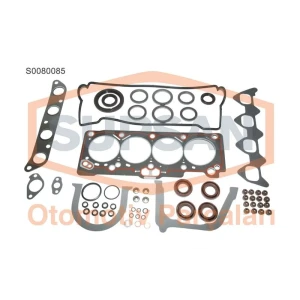 MOTOR TAKIM CONTA TOYOTA COROLLA 1.6 16V (95 MODEL ENJEKSİYON) KEÇELİ, SİLİNDİR KAPAK CONTALI