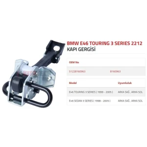 KAPI GERGİSİ E46 ARKA