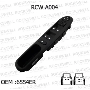 CAM AÇMA KUMANDA ANAHTARI ON SOL P407 DORTLU 6 PIN