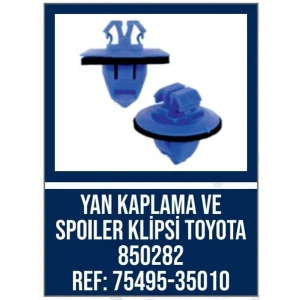 YAN KAPLAMA VE SPOILER KLİPSİ TOYOTA