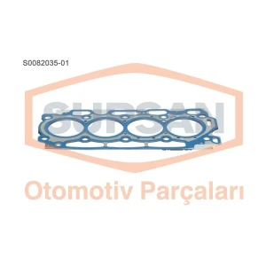 SİLİNDİR KAPAK CONTASI PEUGEOT 206-307-406 1.6 HDI 16V (ENG. DV6) 2 ÇENTİK - ÇOK KATMANLI ÇELİK