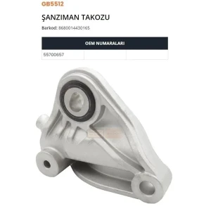 ŞANZIMAN TAKOZU GRANDE PUNTO-PUNTO EVO-ALFA MITO 1 .4-1.6-1.6 MJT-1.9 MJT