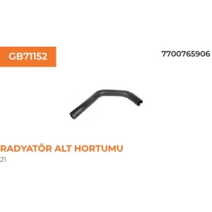 RADYATÖR ALT HORTUMU RENAULT RENAULT 21 1,7 770076