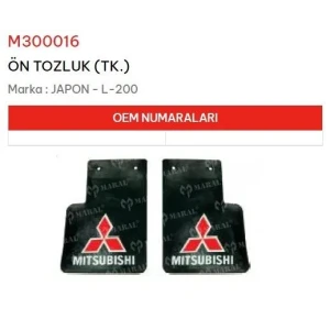 ÖN TOZLUK TK. L-200