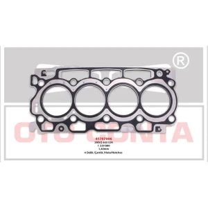 SİLİNDİR KAPAK CONTASI BERLINGO 1.6 16V HDI 4 DELIK P. PARTNER BERLINGO 1.6 16V HDI S.K.C MLS 4 DELIK 1.40MM DV6ATED4 DV6B 0209.CF
