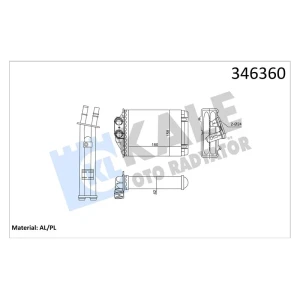 KALORİFER MEKANİK ABARTH 500 500C FIAT 500 500C PANDA