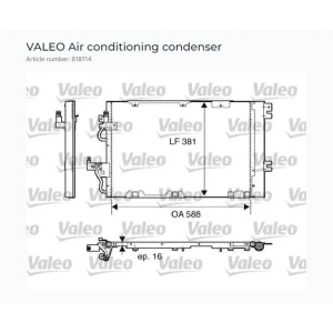 KONDENSER VAUXHAAL / OPEL ASTRA