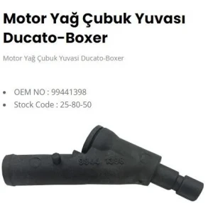 MOTOR YAG ÇUBUK YUVASI DUCATO BOXER 99441398
