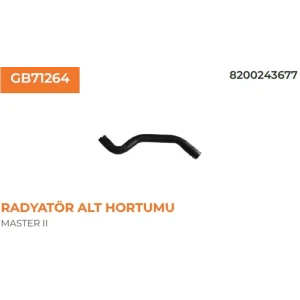 RADYATÖR ALT HORTUMU RENAULT MASTER II-MOVANO 2,2-