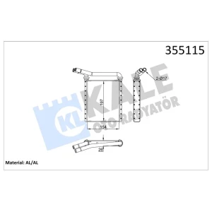 KALORİFER TOYOTA AURIS / AVENSIS / COROLLA / PRIUS / RAV 4 III / RAV 4 IV / VERSO - LEXUS CT / HSKALORİFER