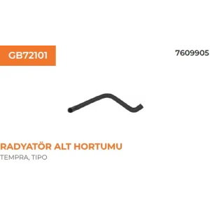 RADYATÖR HORTUMU ALT TEMPRA