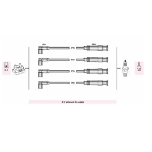 BUJI KABLOSU ALFA 145 146 1.7İ 16V (AAR701)