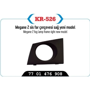 SİS FAR ÇERÇEVESI KAPAĞI SİSLİ SAĞ MEGANE II